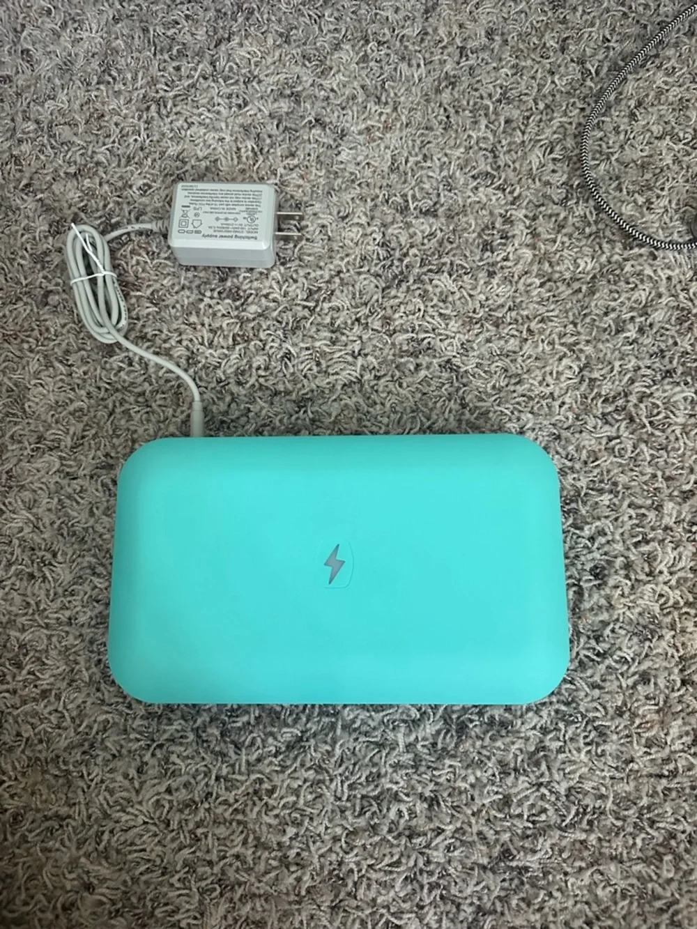 OneSoap 3 UV Phone Sanitizer and Charger - Turquoise